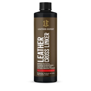 Leather Expert Leather Cross Linker crosslinking agent and leather and vinyl coating hardener 150ml