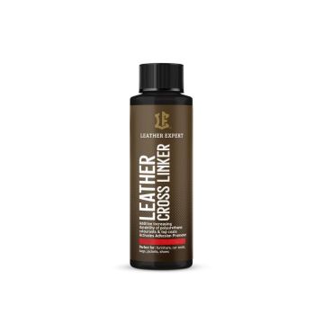 Leather Expert Leather Cross Linker crosslinking agent and leather and vinyl coating hardener 50ml