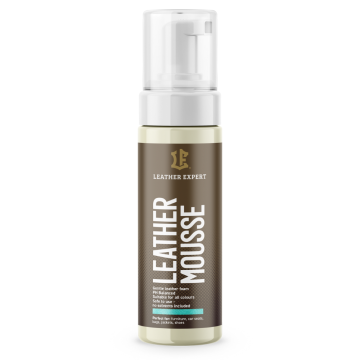 Leather Expert Leather Mousse foam cleaner for smooth leather with foam applicator 200ml