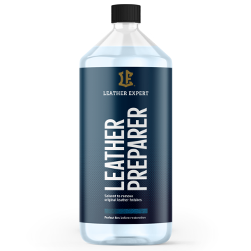 Leather Expert Leather Preparer natural leather paint and finish remover 1000ml 1l