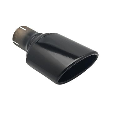 Single Tailpipe Stainless Steel NBL1-27L 120x80 mm Socket 60 mm