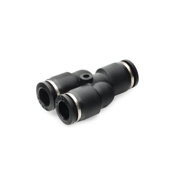 Nuke Performance Pneufit Quick Connect Y Fittings 6mm 1x to 6mm 2x