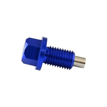 JRspec Magnetic Oil drain Sump Pan Plug Bolt M12x1.5 BMW, Chrysler, Mercedes Blue