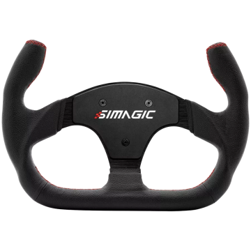 Professional Leather C-Shaped Racing Steering Wheel 325mm SIMAGIC Simulator Simracing