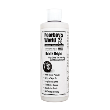 POORBOY'S WORLD Bold N Bright Tire Dressing 473ml