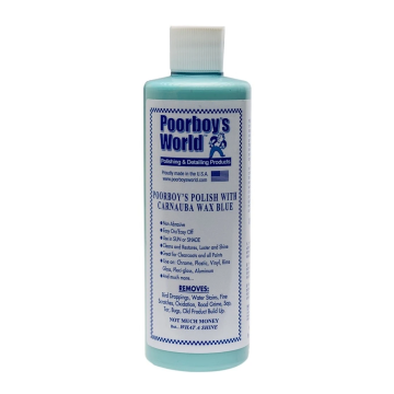 POORBOY'S WORLD Polish with Carnauba Wax Blue 473ml