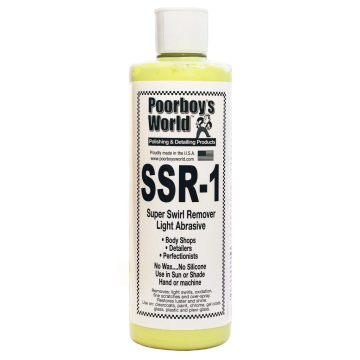 POORBOY'S WORLD SSR 1 Light Abrasive Swirl Remover 473ml