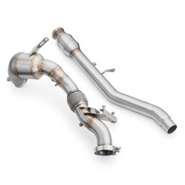 Downpipe RM Motors for Cupra Formentor 2.0 TSI with OBD Catalyst and Silencer
