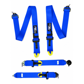 Racing Harness FMIC.Pro FIA 8854/98 4-Point 3"x 3" Blue