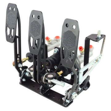 Pedalbox Eco Class Floor Mount Compact RacingPedalBoxes - Black