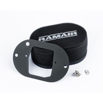 Carburettor Foam Air Filter with Baseplate Ramair RS2V2-215-403 for Weber 32 34 DFT 65mm Internal Height