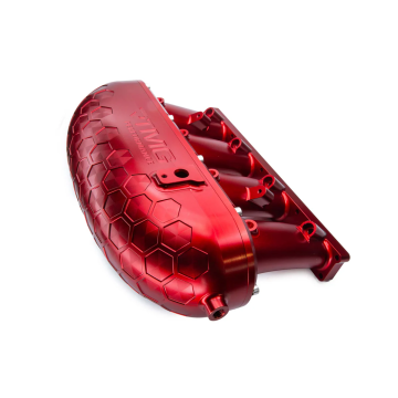 RTMG Performance Billet Aluminum Intake Manifold V2 for 2.0 TSI TFSI EA888 Gen 4 Red