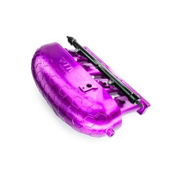 RTMG Performance Billet Aluminum Intake Manifold V2 with Delete Kit and Fuel Rail for 2.0 TSI TFSI EA888 Gen 4 Purple