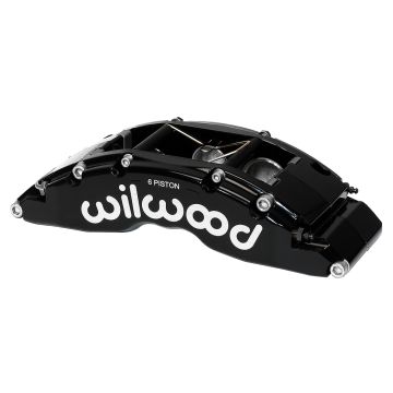 Wilwood 120-14319 TC6 Radial Mount Rear Caliper Right 6 Pistons Black