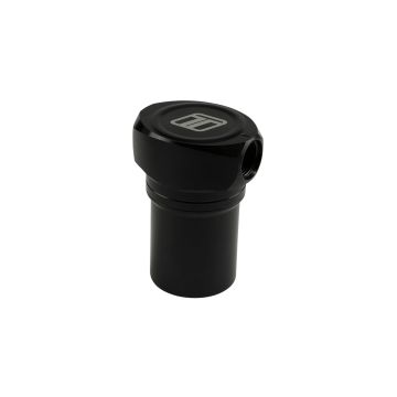 Turbosmart 8AN Fuel Filter Canister 10um Black