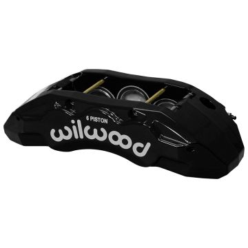 Wilwood 120-14600 TX6R Radial Mount Caliper Left 6 Pistons Black