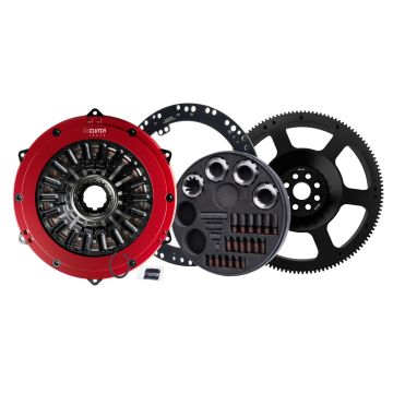 Twin Disc Clutch UniClutch Track With Flywheel For Nissan 350Z 370Z Fairlady Z Skyline 350GT V35 370GT V36 Infiniti G35 G37 VQ35DE, VQ37VHR