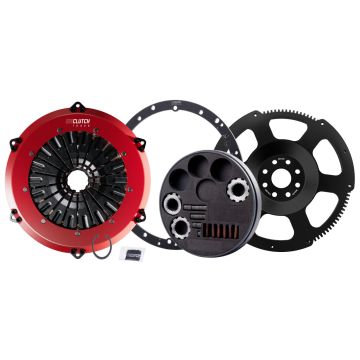 Twin Disc Clutch UniClutch Track With Flywheel For Toyota 1JZ GTE - Chaser Soarer Verossa Supra Mark II Cresta 2.5 Turbo