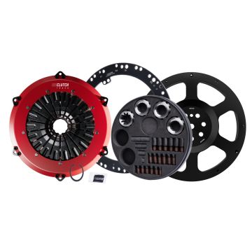 Twin Disc Clutch UniClutch Track With Flywheel For Ford Mustang 5.0L V8 S550 2018 + Coyote (Dual Mass Flywheel)