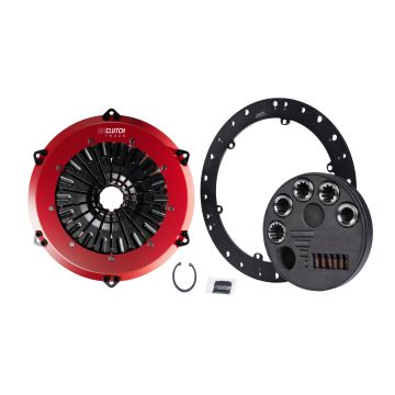 Twin Disc Clutch UniClutch Track For Ford Mustang 5.0L V8 S550 2015 - 2017 Coyote (Solid flywheel)