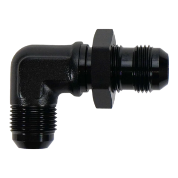 10AN Male Flare Bulkhead 90-Degree with nut DeatschWerks