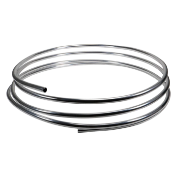 8AN Aluminum Hard Tubing 20ft Anodized Clear DeatschWerks