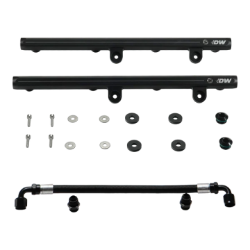 Hemi Fuel Rails with Crossover DeatschWerks for Dodge Chrysler 2005-2023