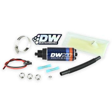 Fuel pump DW200 DeatschWerks 255 lph for BMW E36 E46 Install kit 9-1031