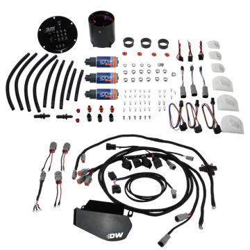 X3 Triple Pump Module with DW430c Pumps and Harness DeatschWerks for Nissan GT-R R35 2009-2024