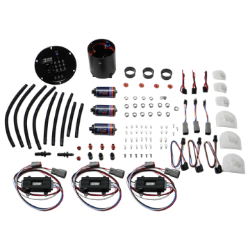 X3 Triple Pump Module DW810 Brushless Pump with Controllers DeatschWerks for Nissan GT-R R35 2009-2024