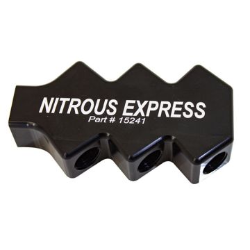 6 Port Distribution Block -8 ORB Inlet -6 Flair Outlets Nitrous Express NX 15241