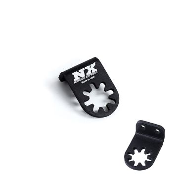 Universal 90" Solenoid Bracket Small Base Nitrous Express NX 15699