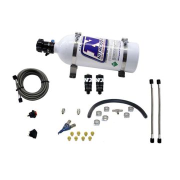 EFI Single Nozzle Piranha System 35-50-75Hp with 5Lb Bottle Nitrous Express NX 20001-05