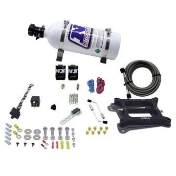 4150 Conventional Plate System Alcohol Pro-Power 100-500Hp with 5Lb Bottle Nitrous Express NX 50045-05