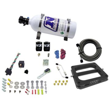 4500 Conventional Plate System Gasoline Pro-Power 100-500Hp with 5Lb Bottle Nitrous Express NX 50070-05