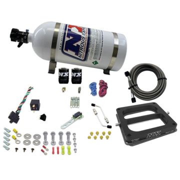 4500 Conventional Plate System Alcohol Pro-Power 100-500Hp with 10Lb Bottle Nitrous Express NX 50075-10