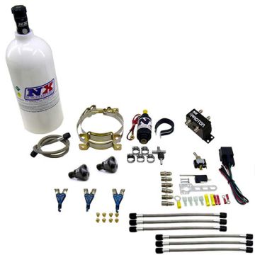 Three Cylinder Proton System with 2.5Lb Bottle Nitrous Express NX61027-2.5P