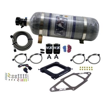 4500 Assassin Plate Alcohol Stage 6 100-300Hp with 12Lb Carbon Bottle Nitrous Express NX 67275-12