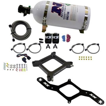 4150 Assassin Plate Gasoline Pro-Power 100-500Hp with 5Lb Bottle Nitrous Express NX 67540-05