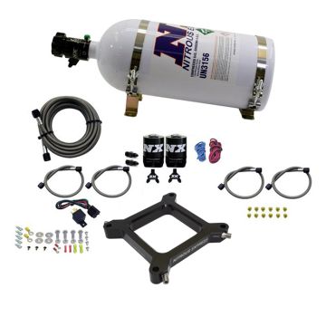 4150 Assassin Plate Gasoline Pro-Power 100-500Hp with 10Lb Bottle Nitrous Express NX 67540-10
