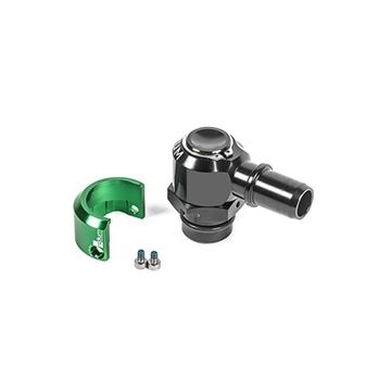 V2 Quick Connect 19mm Male to 16mm SAE Male 90 deg Radium Engineering