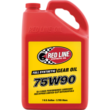 Gear Oil GL-5 Red Line 75W90 3.78L RD-57905