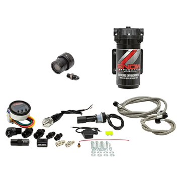 Snow Performance Boost Cooler Forced Induction Progressive Water Methanol Injection Kit Stage 2.5 Stainless Steel Braided Line without Tank