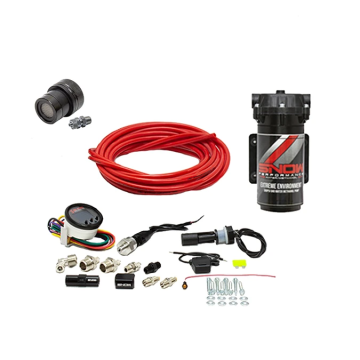 Snow Performance Boost Cooler Forced Induction Progressive Water Methanol Injection Kit Stage 2.5 Red Nylon Line without Tank
