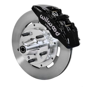 Wilwood 140-10738 Forged Dynapro 6 Front Brake Kit Hub 12.19 Black for Cadillac Chevrolet GMC Pontiac