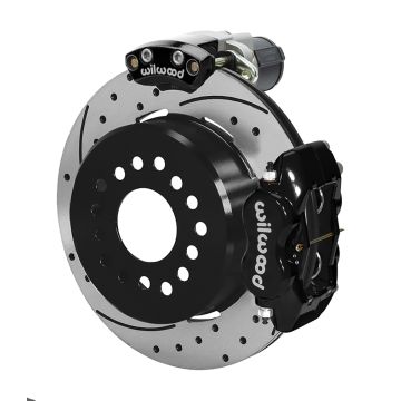 Wilwood 140-16164 Forged Dynalite Rear Brake Kit 12.19 Drilled Black