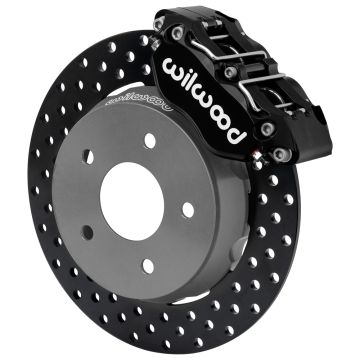 Wilwood 140-17568-D NDPR Front UTV Brake Kit Drilled Black for Polaris RZR