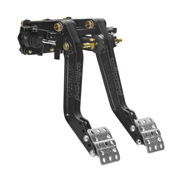 Wilwood 340-16350 Swing Mount Brake and Clutch Pedal 5.50-6.25:1 Triple M/C