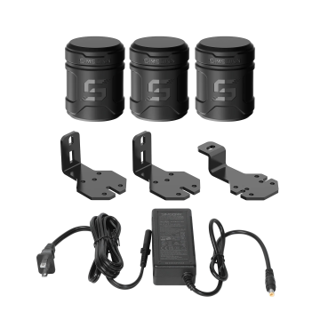 Pedals Reactor for Vibration Feedback SIMSONN VAM Linear Motor Simulator Simracing 3 Pack with Power Supply