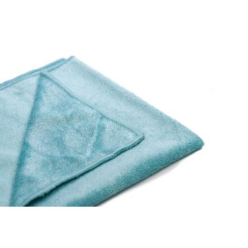 POORBOY'S WORLD Large Velvet Smooth Glass Blue microfiber cloth for cleaning windows and glass 50x90cm